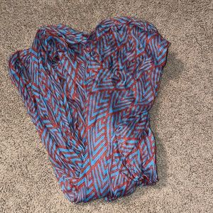 Chevron Style Pattern Infinity Scarf